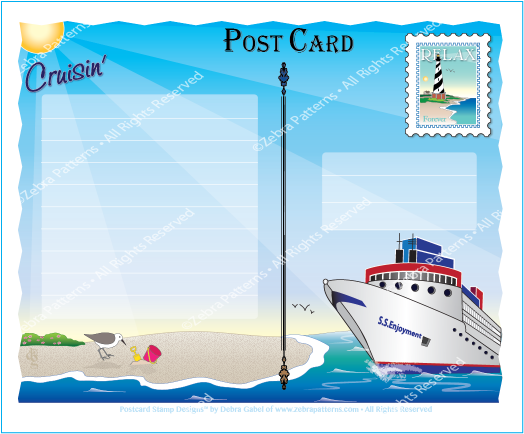 Cruise Postcard Set