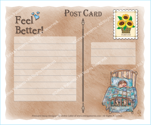 Feel Better Postcard Set