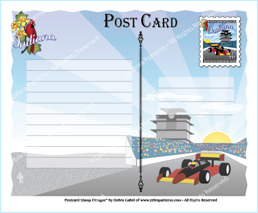 Indiana Postcard