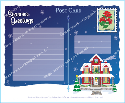 Christmas Postcard Kit