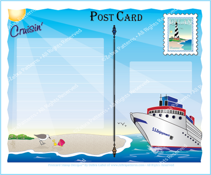 Cruise Postcard Set