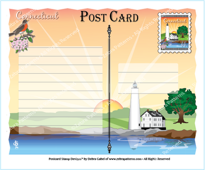 Connecticut Postcard